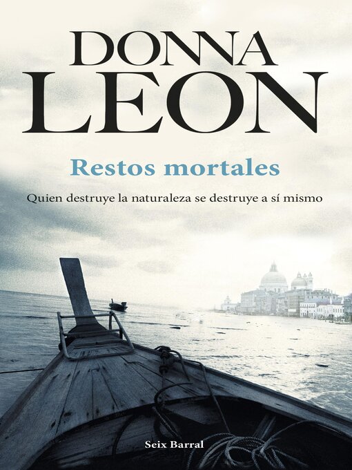 Title details for Restos mortales by Donna Leon - Available